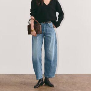 Everlane Way-High Barrell Curve Jean